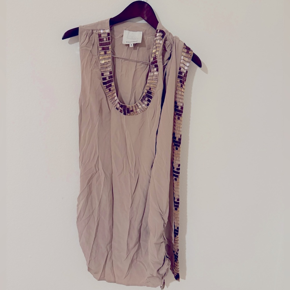 3/$25 Madison Marcus Asymmetrical Silk Blouse